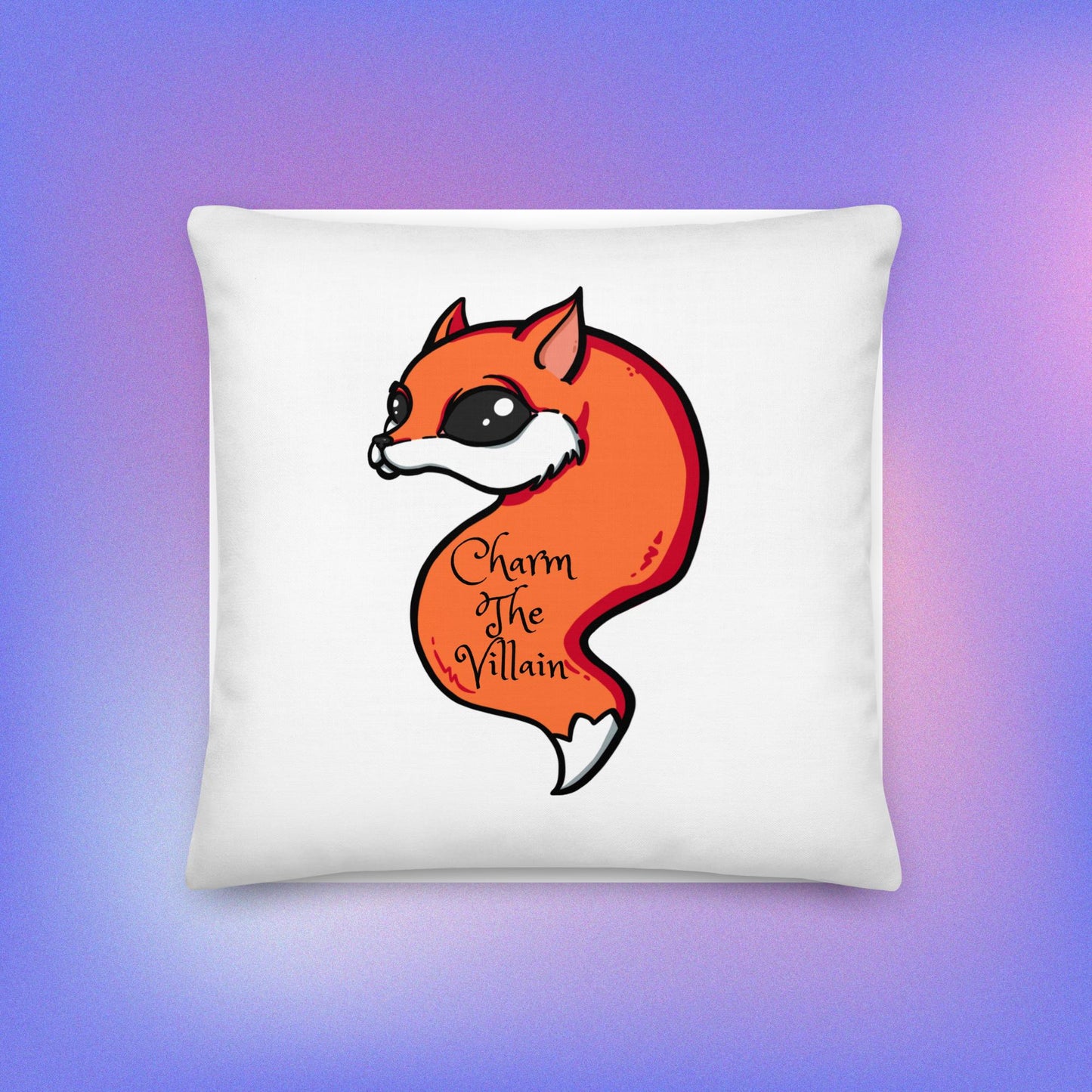 Charm The Villain - Premium Pillow for Rockers